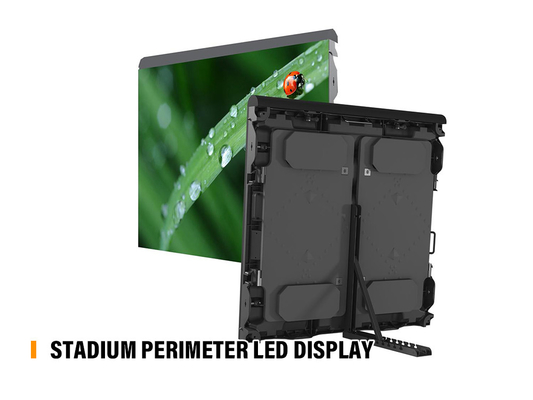 ปริมณฑลสนามกีฬากลางแจ้งจอแสดงผล LED ป้ายโฆษณาแบนเนอร์บิ๊ก P6 P8 P10