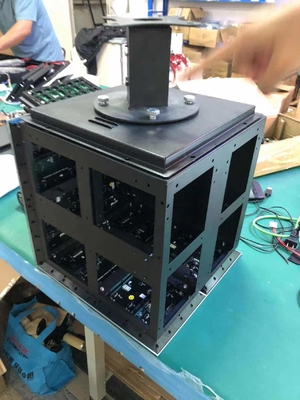 ป้ายโฆษณา LED Cube ในร่ม / กลางแจ้ง SMD 2121 สำหรับร้านค้า / โรงแรม