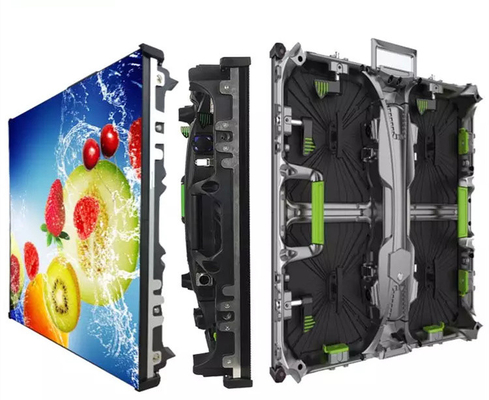 P3.91 หน้าจอ LED แบบโค้งปรับได้, 110-220v ให้เช่าวิดีโอติดผนังในร่ม