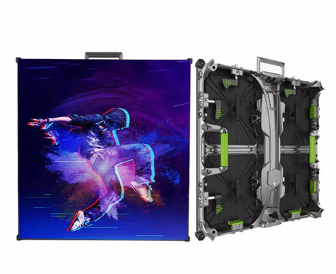 พื้นหลังเวทีโมดูลแม่เหล็กขนาดใหญ่ P2 จอแสดงผล LED, P2 LED ผนังวิดีโอในร่ม