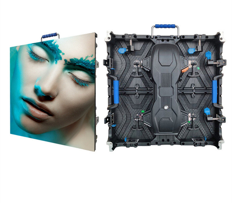 บริการด้านหน้าหน้าจอแสดงผล LED สีเต็มรูปแบบ 500X500MM P2.6 P2.9 P3.91