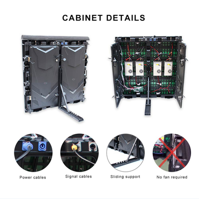 Front Service Big Video 3D ภายนอกอาคาร ป้ายโฆษณาดิจิทัล P5mm P6 P8 P10