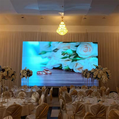 กำแพงวิดีโอ LED ความละเอียดสูง 5x3 ระบบที่สมบูรณ์ P3.91 P4.81 กลางแจ้งในร่ม
