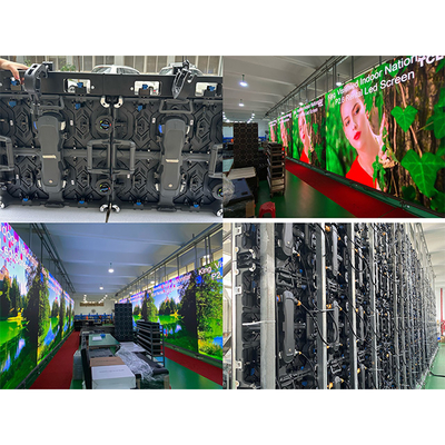 หน้าจอแสดงผลเวที LED แบบกำหนดเองพร้อมการติดตั้งแบบแขวน / ยืน