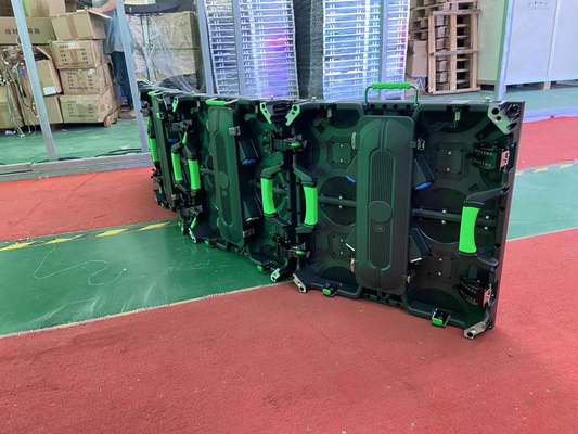 หน้าจอฉากหลังเวที LED แบบกำหนดเอง AC110V / 220V พร้อมอายุการใช้งาน 1,000 ชั่วโมง