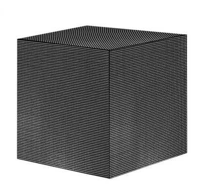 ความละเอียดสูง P2.5 หน้าจอ LED Cube ในร่มกลางแจ้งแบรนด์โลโก้สร้างสรรค์ 4 ด้าน