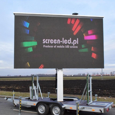Smd Full Color Led แผงหน้าจอ / โมดูล P5 P6 P8 P10 จอแสดงผล LED กลางแจ้ง