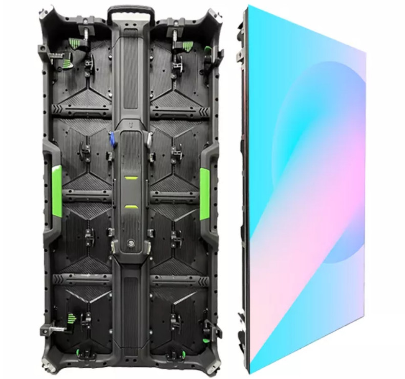 Full Color Outdoor P3.91 500x1000Mm ให้เช่าฉากหลังผนังวิดีโอ LED