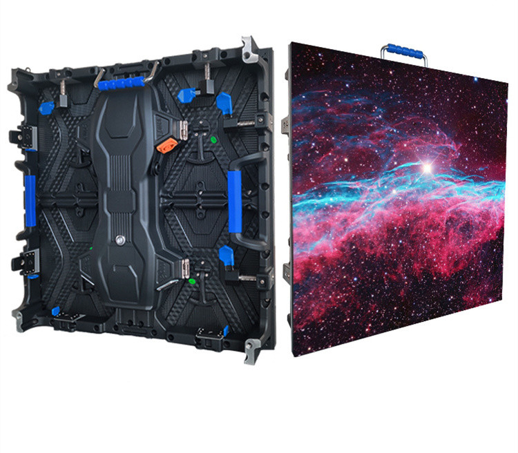 บริการด้านหน้าหน้าจอแสดงผล LED สีเต็มรูปแบบ 500X500MM P2.6 P2.9 P3.91